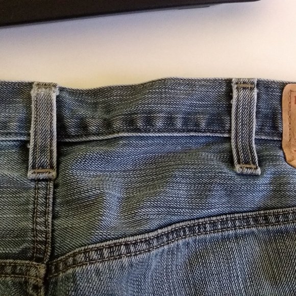 Levi's 569 dark wash loose straight jeans 44 x 32 - Picture 6 of 13